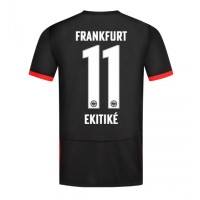 Eintracht Frankfurt Hugo Ekitike #11 Vonkajší futbalový dres 2024-25 Krátky Rukáv